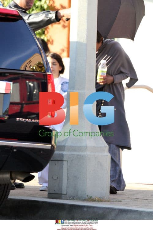 Prince Michael Jr. leaving karate class in LA