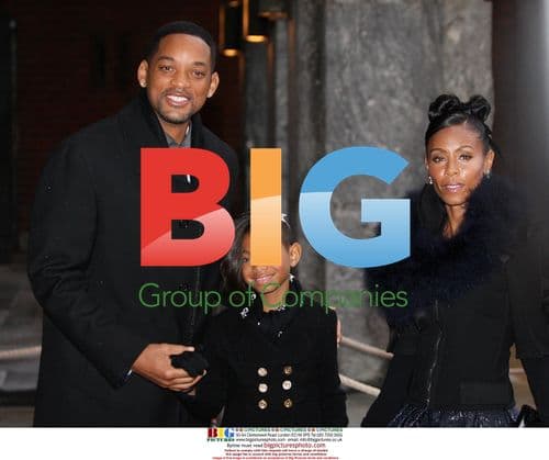 Will Smith and family at Obama's Nobel Prize