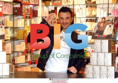 Peter Andre Perfume Signing in Liverpool