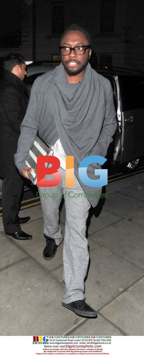 Will.i.am from Black Eyed Peas at Boujis, London