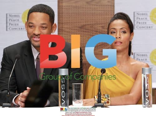 Will Smith and Jada Pinkett Smith at Nobel Peace Concert