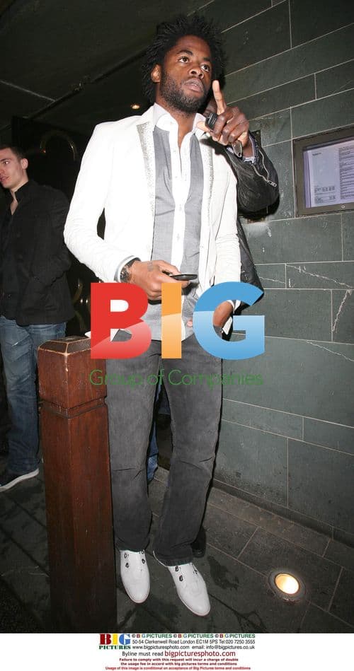 Arsenal players at Christmas party in London