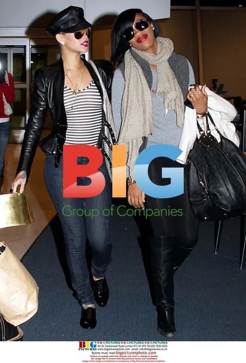Rihanna departs JFK Airport NYC