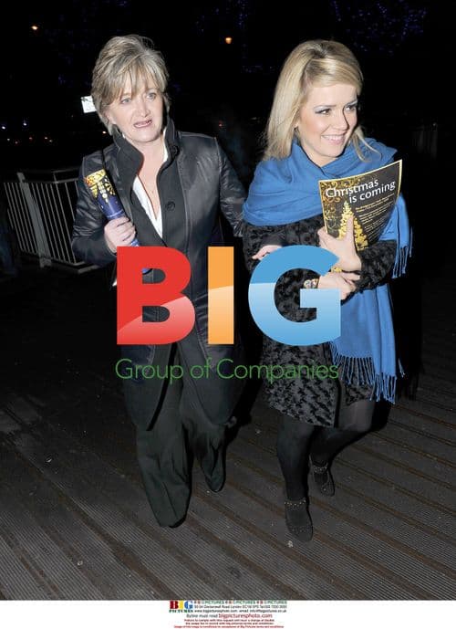 Coronation Street stars at Christmas party