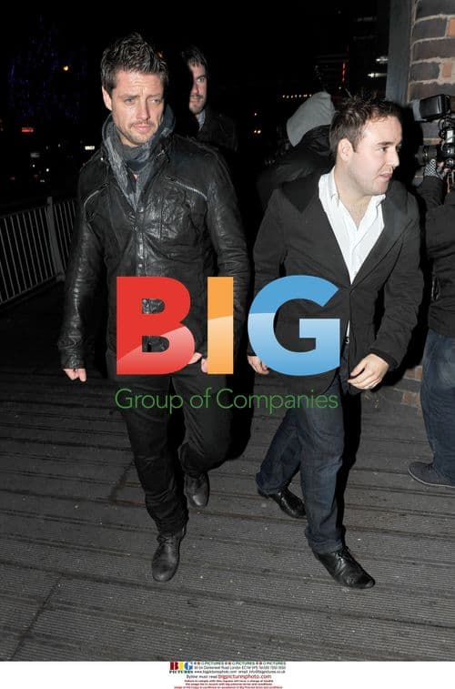 Coronation Street stars at Christmas party