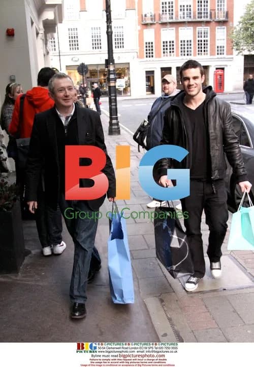 X Factor Judge Louis Walsh Arrives at Hotel