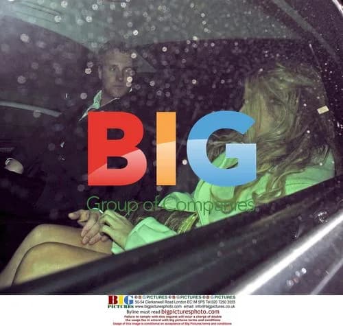 Geri Halliwell Leaves Manoukian Family Party