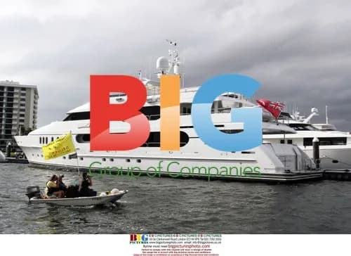 Tiger Woods' Yacht "Privacy" in Marina