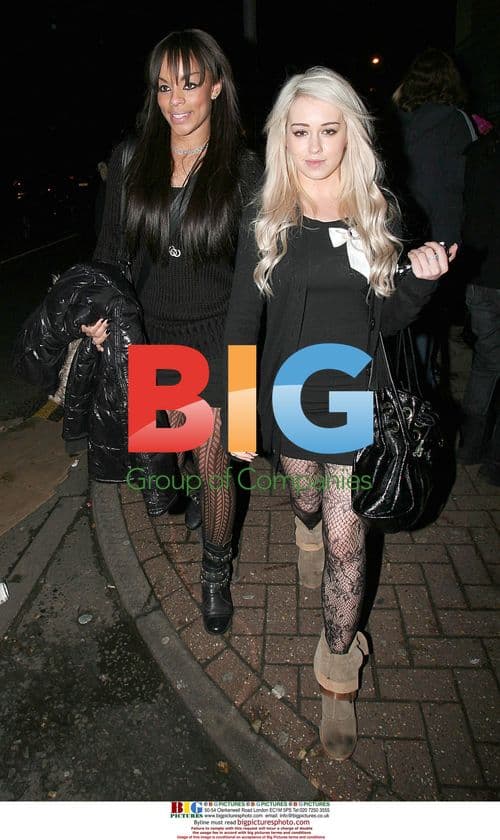 Kandy Rain leave London studio after rehearsal