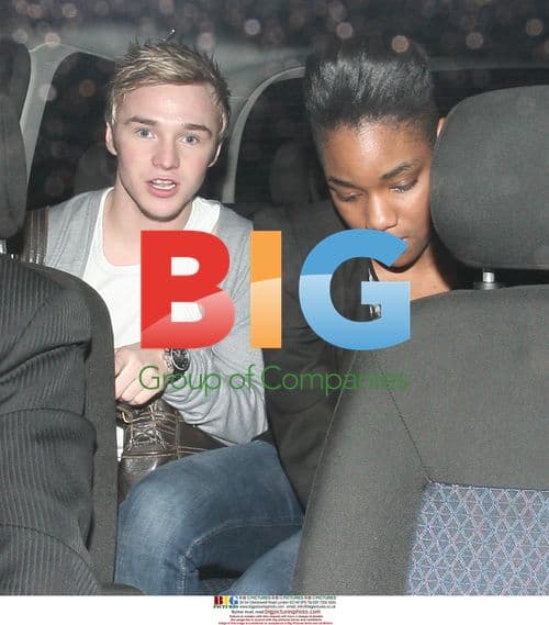 Lloyd Daniels and Rachel Adedeji leave rehearsal