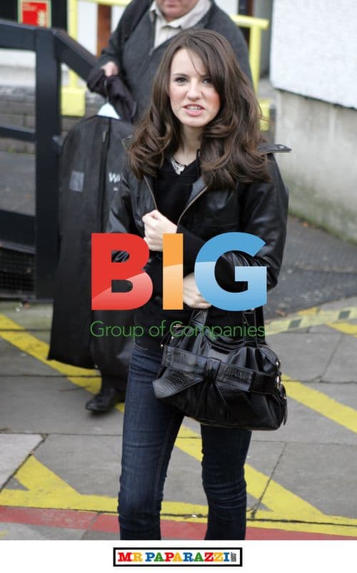 Celebrities at ITV Studios in London