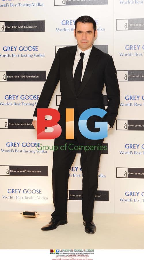 Roland Mouret at Elton John's Grey Goose Vodka Aids Foundation Party