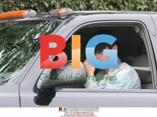 Josh Duhamel Picking Nose in Brentwood