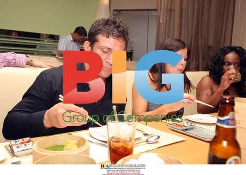 Alex Reid meeting business associates and producer