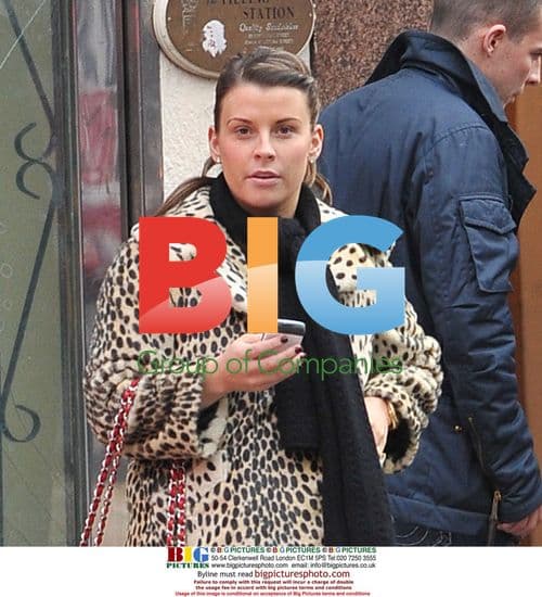 Coleen Rooney out in Liverpool