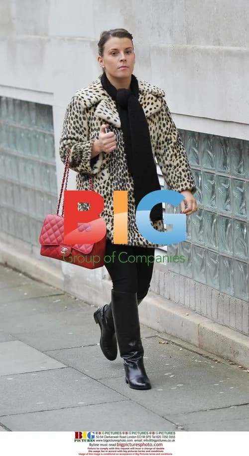 Coleen Rooney Out with Baby Kai