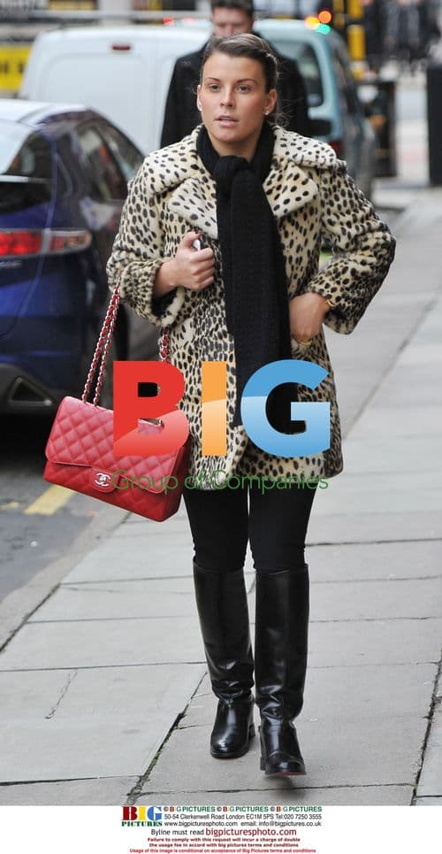 Coleen Rooney Out with Baby Kai