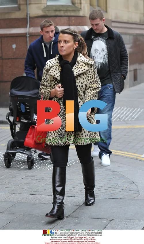 Coleen Rooney out in Liverpool with family
