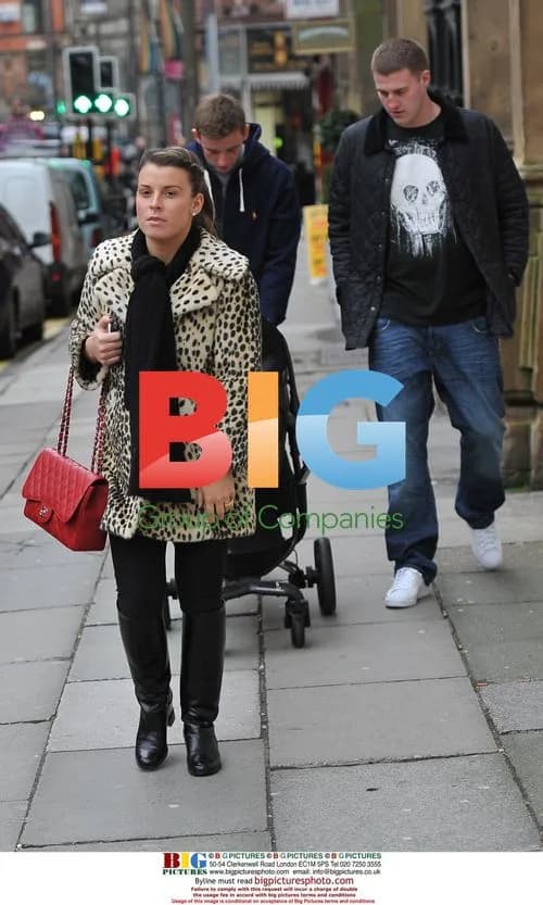 Coleen Rooney spotted out with baby Kai
