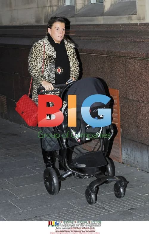 Coleen Rooney Out Shopping in Liverpool