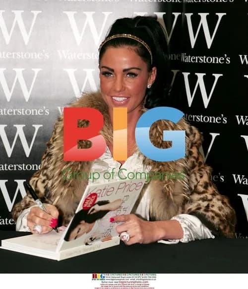 Katie Price signs copies of 'Standing Out'