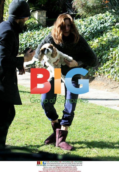 Liv Tyler and son Milo receive dragon gift