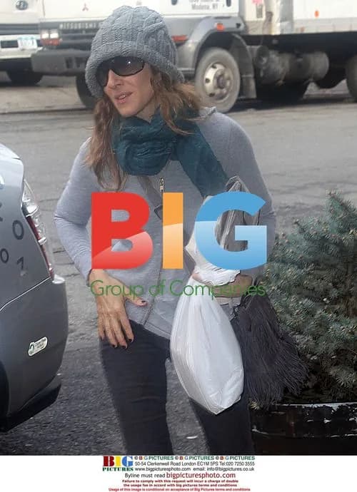 Sarah Jessica Parker at Hair Salon