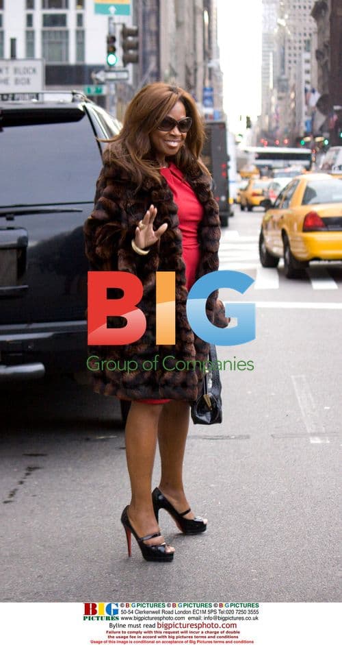 Star Jones Leaves Cipriani in NYC