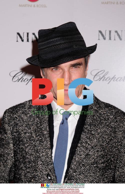 Daniel Day Lewis at "Nine" Premiere
