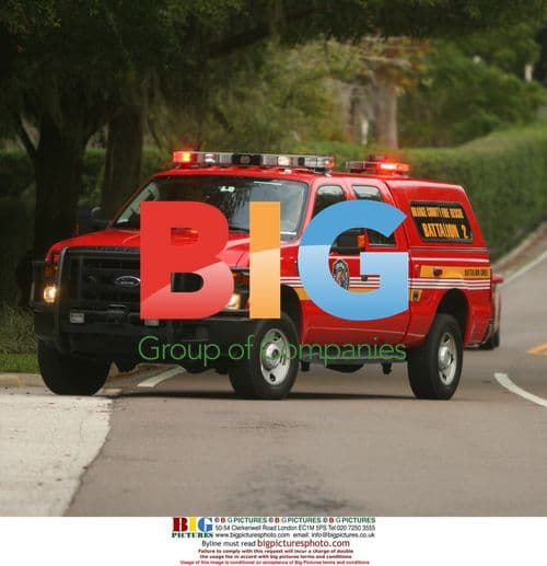 Emergency services at Tiger Woods' complex