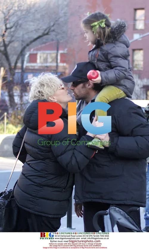 Hugh Jackman with daughter Ava