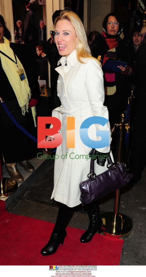 Imogen Lloyd Webber at "Misanthrope" press night