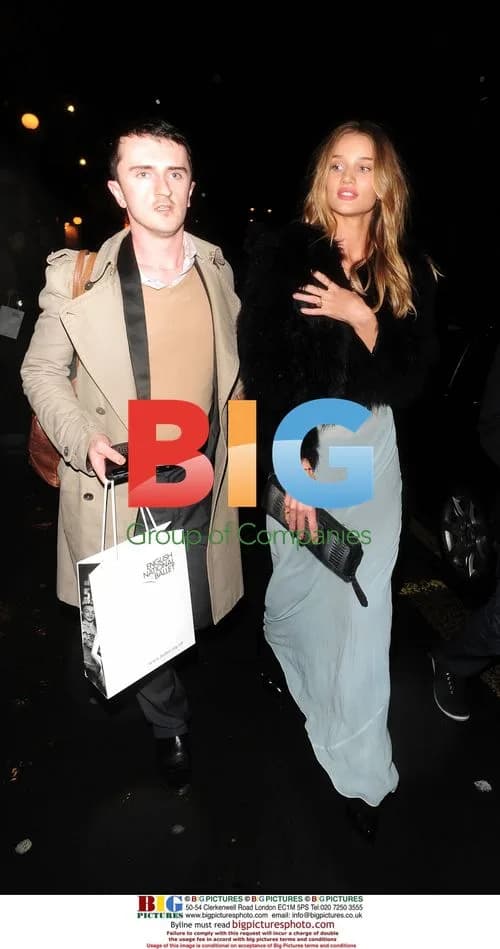 Rosie Huntington-Whiteley leaves The St Martins Lane Hotel