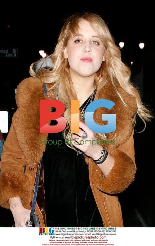 Peaches Geldof on Hollywood Walk of Fame