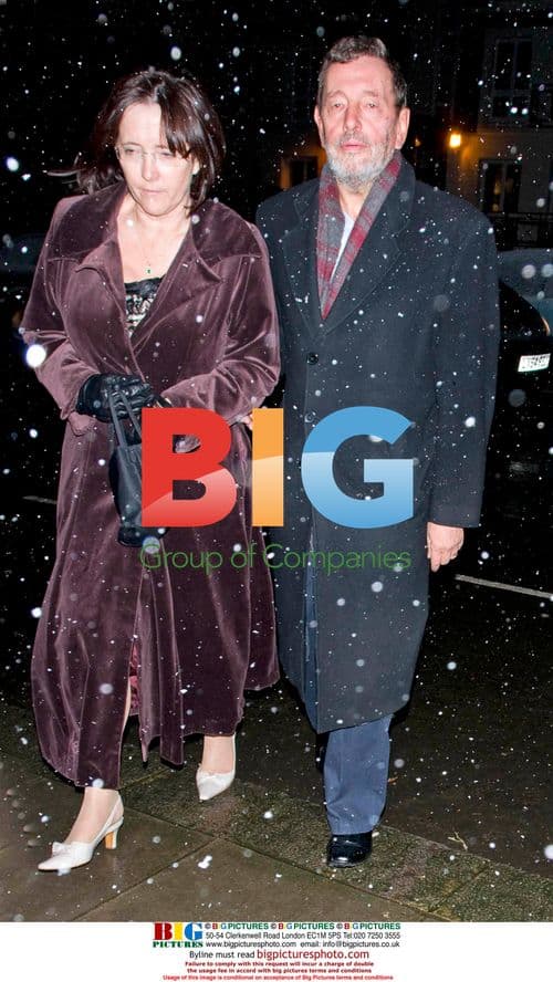 David Blunkett at Freud-Murdoch Christmas Party