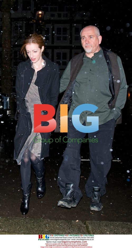 Peter Gabriel at Freud-Murdoch Christmas party