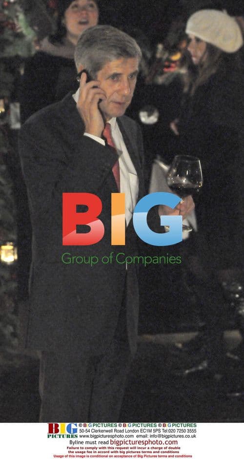 Stuart Rose at Freud Christmas Party