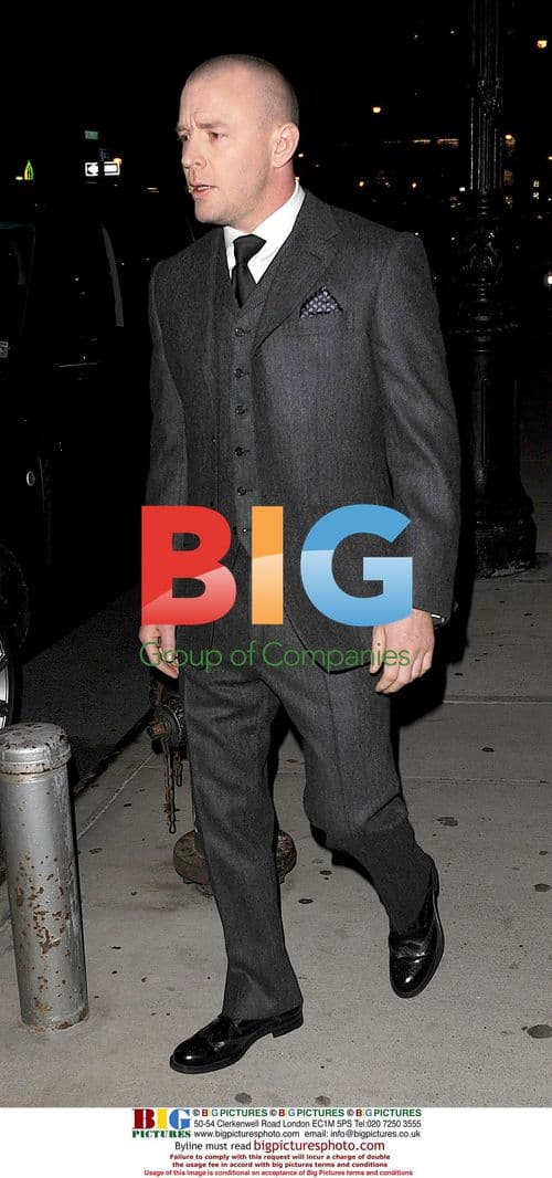 Guy Ritchie Leaving Hotel in New York