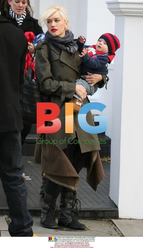 Gwen Stefani and Gavin Rossdale go shopping in London