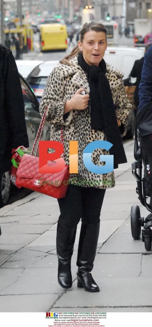 Coleen Rooney out in Liverpool