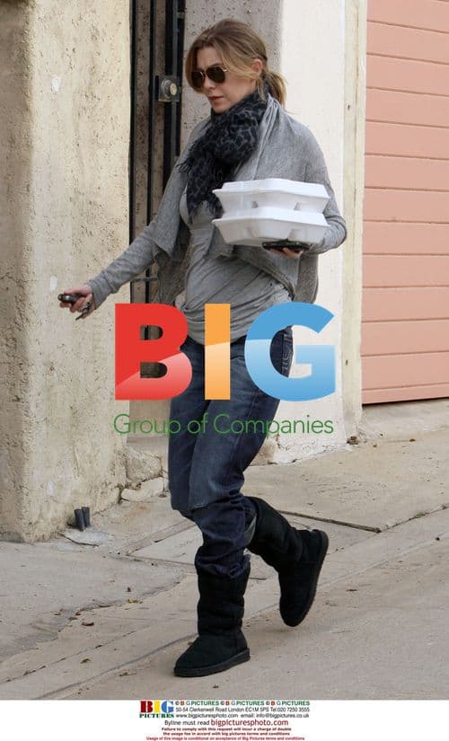 Ellen Pompeo Picks Up Takeout