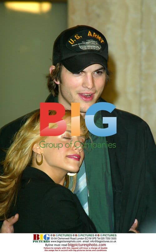 Brittany Murphy and Ashton Kutcher at 'Spun' Premiere
