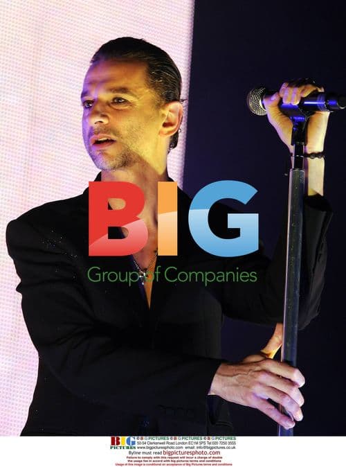 Depeche Mode perform at The O2 Arena