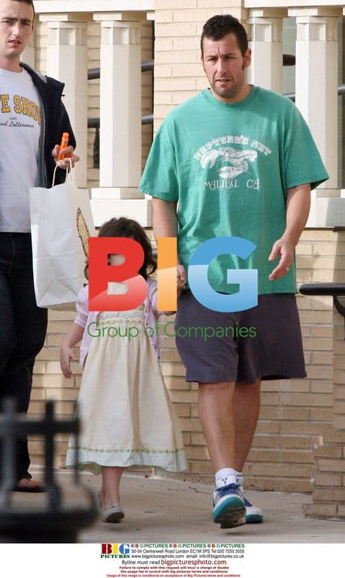 Adam Sandler and daughter holiday shopping