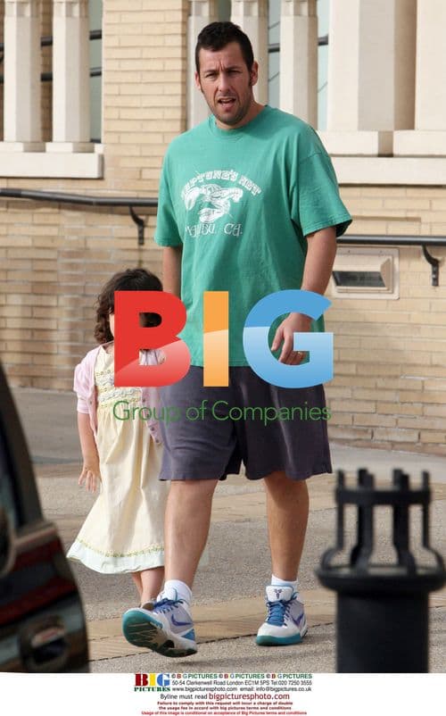 Adam Sandler and daughter holiday shopping