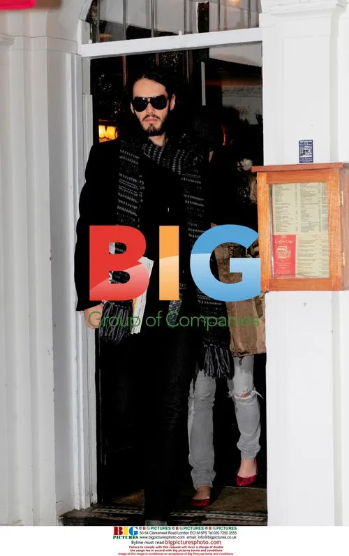 Russell Brand and Katy Perry head out in London