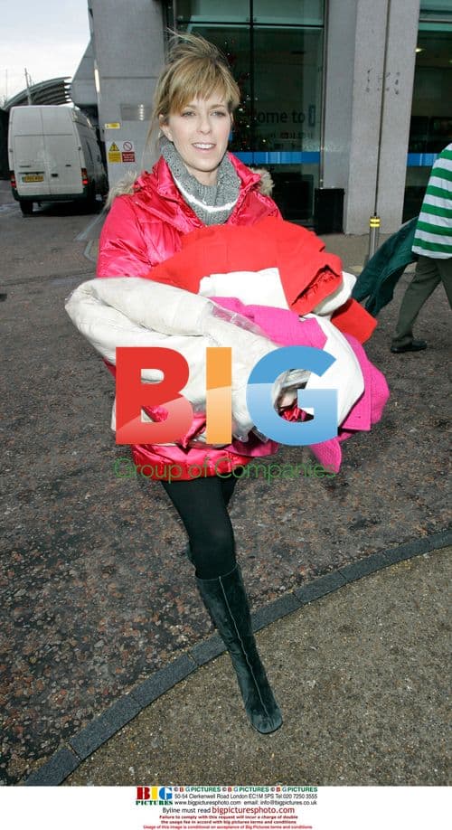 Celebrities leaving GMTV studios, London