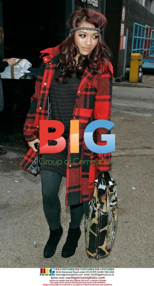 Celebrities leaving GMTV studios, London