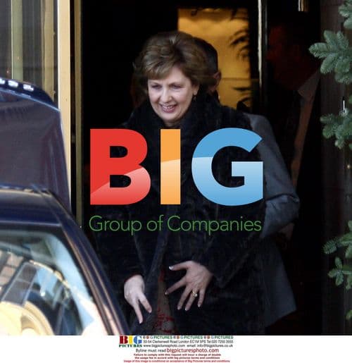 President of Ireland Mary McAleese and family in Rome