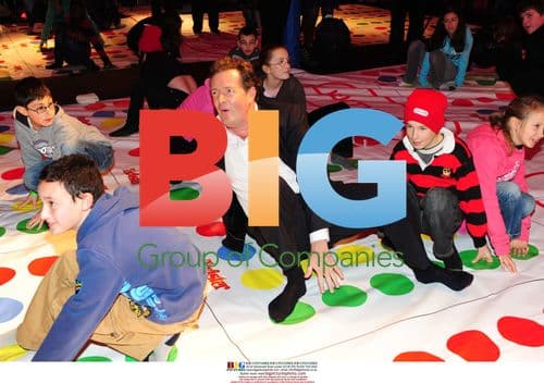 Piers Morgan Plays Twister in London